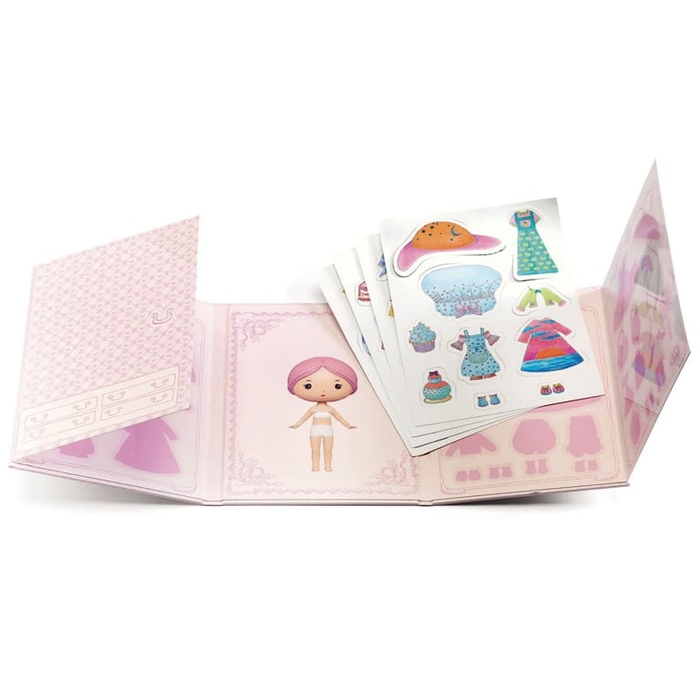 Tinyly Sticker Miss Lilypink Kleiderschrank