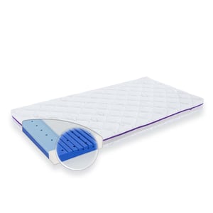 Träumeland Babybett-Matratze Ozeanblau, 70 x 140 cm