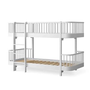 Oliver Furniture Wood Original halbhohes Hochbett weiß