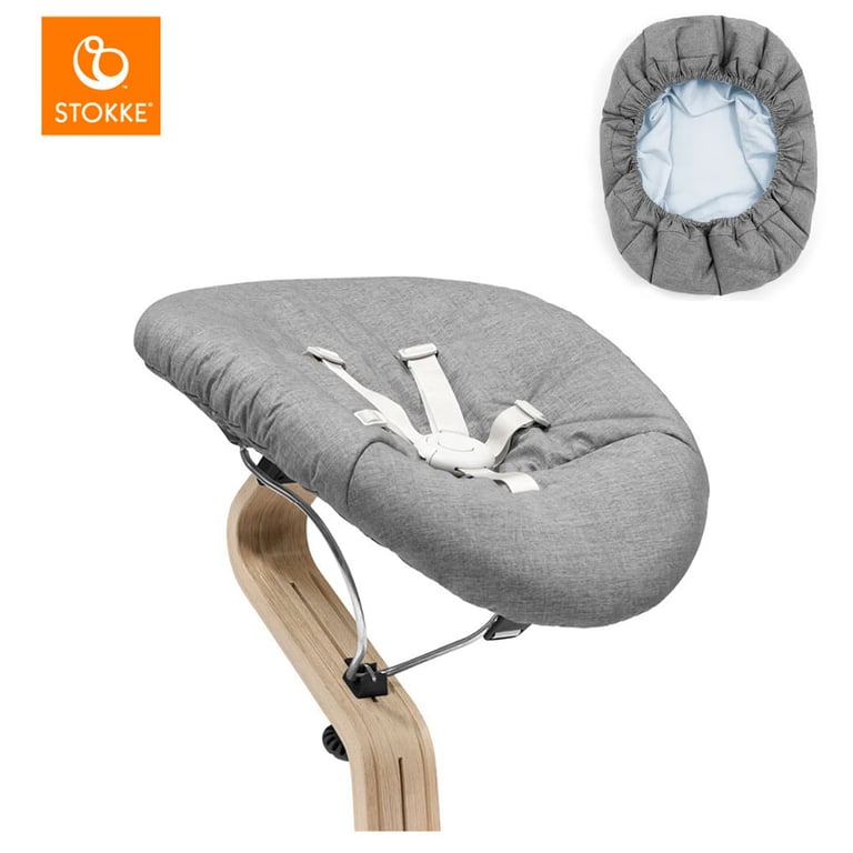 Stokke Nomi Babywippe schwarz grau blau