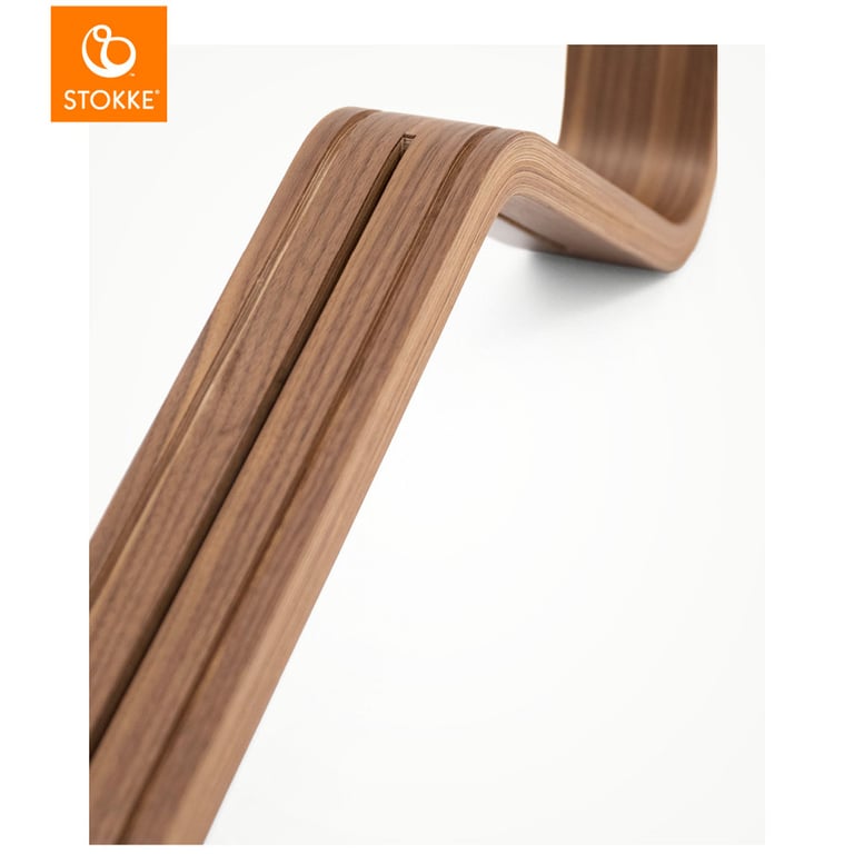 Stokke Nomi Hochstuhl Holz Walnuss Basis