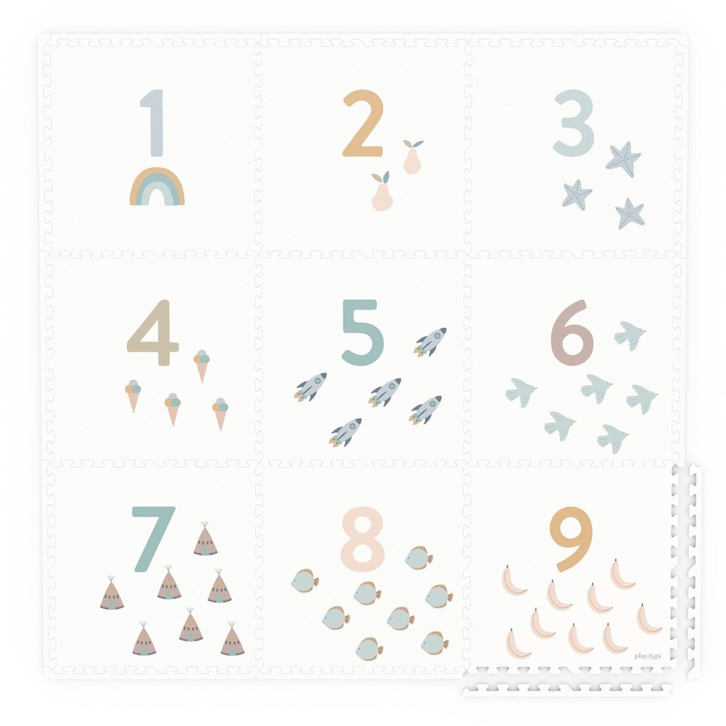 Play & Go Spielmatte EEVAA 2-in-1, Numbers 1