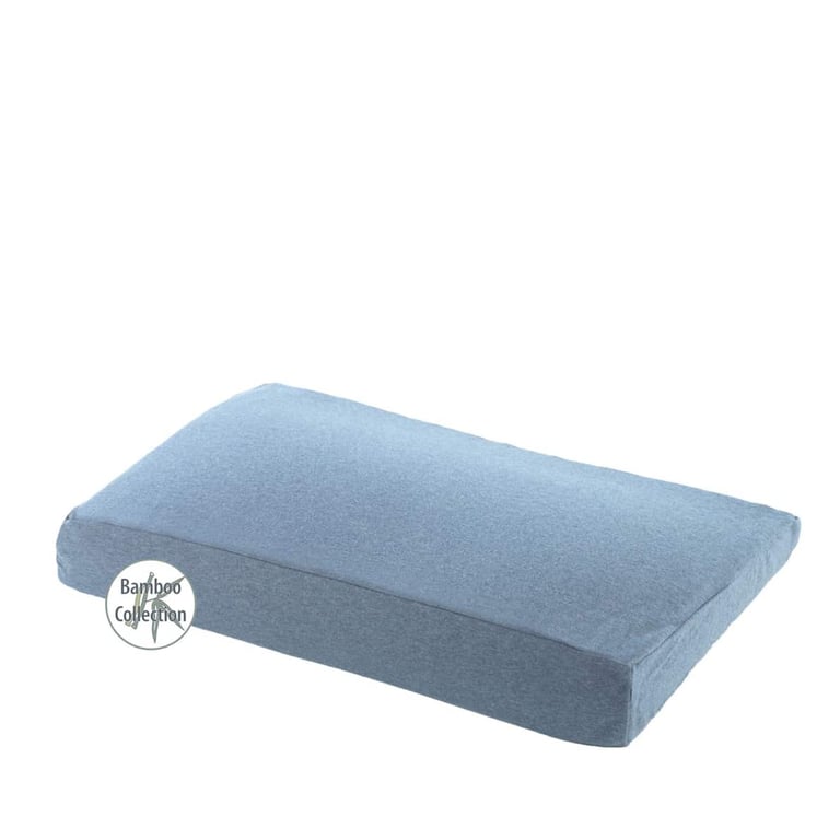 Theraline Kinderkopfkissen melange grau blau