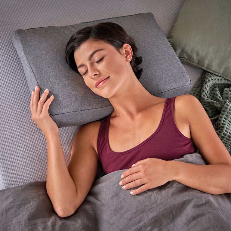 Theraline Kopfkissenbezug Erwachsene grau 1