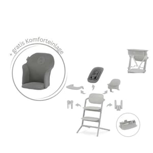 Cybex Lemo Hochstuhl Set + gratis Komforteinlage
