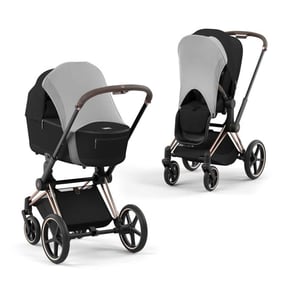 CYBEX Platinum Kinderwagen Sonnensegel hellgrau