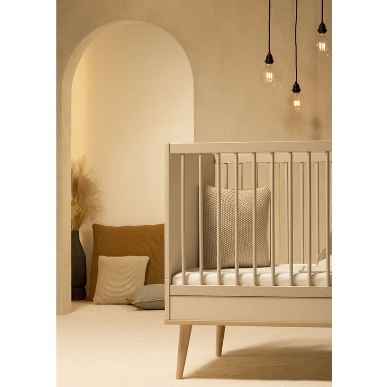 Quax Babybett Flow clay 140 x 70 cm5