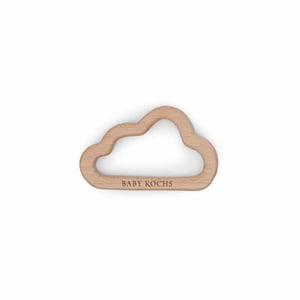 Baby Kochs Exklusiv Greifling Cloud Buchenholz natur