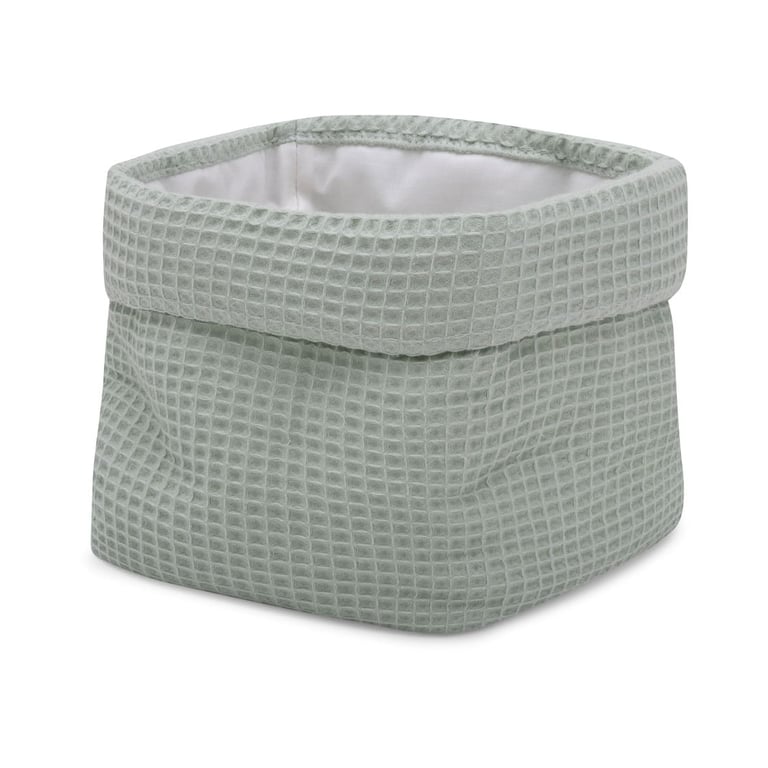 Baby Kochs Exklusiv Korb für die Wickelkommode mint waffel