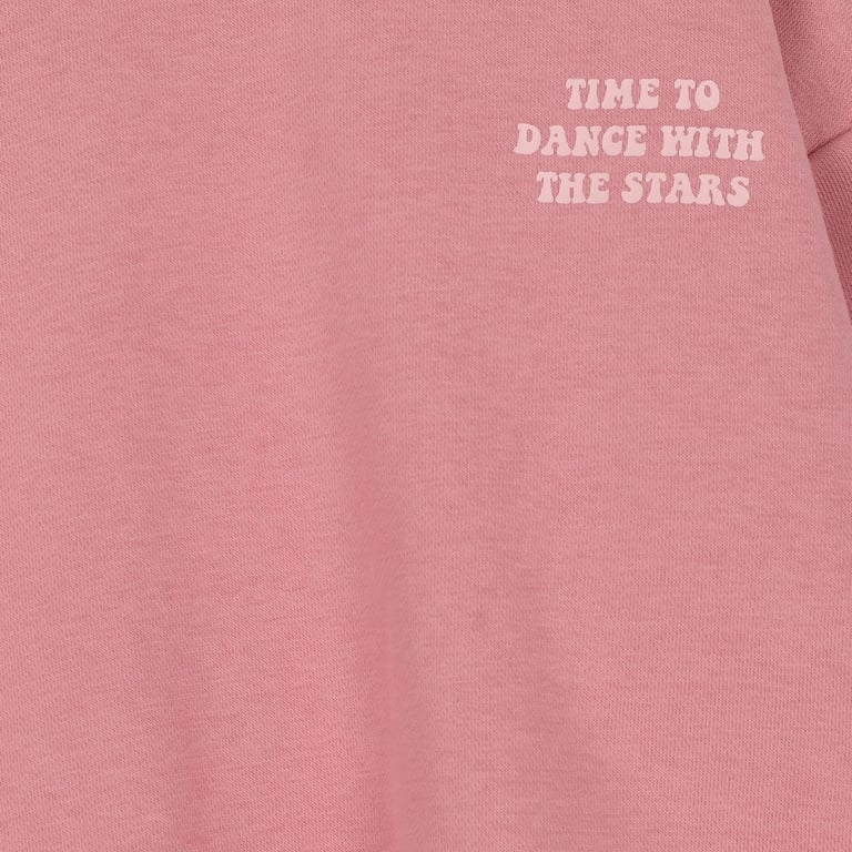 Elle and Rapha Sweatshirt Moonchild, sweet rose 1