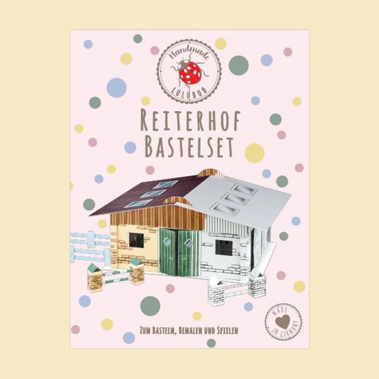 Lulubug Bastelset Reiterhof