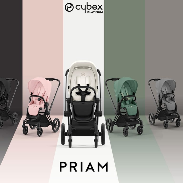 Cybex Priam / e-Priam Sitzpaket (neue Farben) alle Farben im Überblick