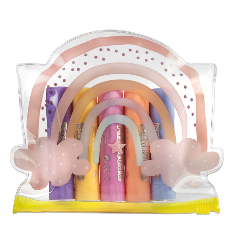 Lulubug Malstifte Supersoft Regenbogen, 5er Set