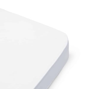 Oliver Furniture Formgenähtes Junior Spannbettlaken 68x162 cm, Simply White