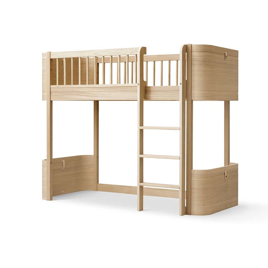 Oliver Furniture Wood Mini+ halbhohes Hochbett 1