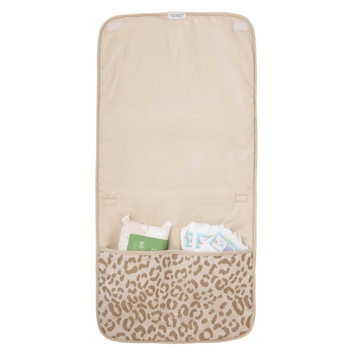 Sandiia Mobile Wickelunterlage mit Taschen, Leodiia Sand 2