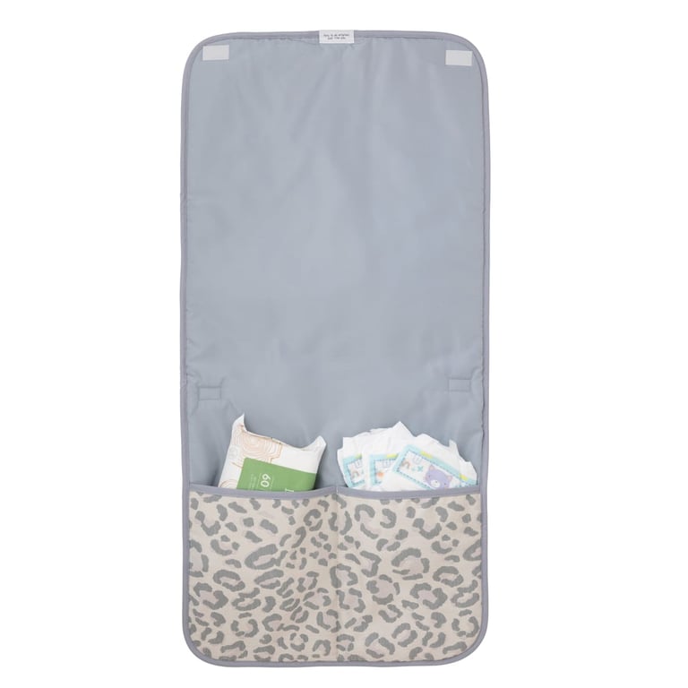 Sandiia Mobile Wickelunterlage mit Taschen, Leodiia Snow 1