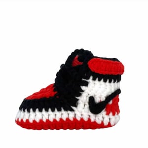 Baby Sneakers Shop Häkelschuhe AJ1 Chicago