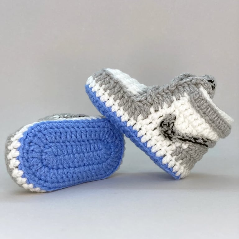 Baby Sneakers Shop Häkelschuhe AJ1 Christian 1