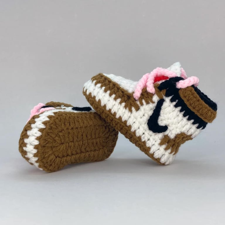 Baby Sneakers Shop Häkelschuhe AJ1 Travis Scott 1