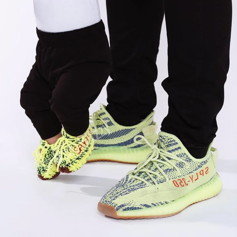 Baby Sneakers Shop Häkelschuhe YZY Frozen 1