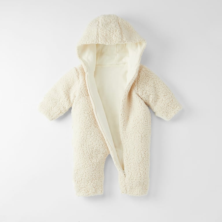 Cloby Teddy Anzug, off-white 1