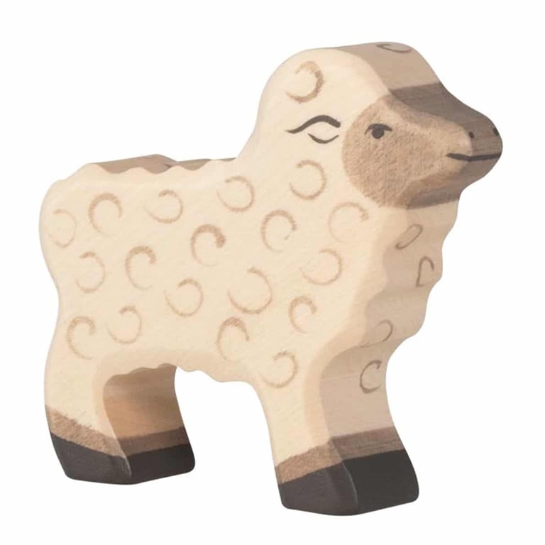 Goki Holzfigur Lamm