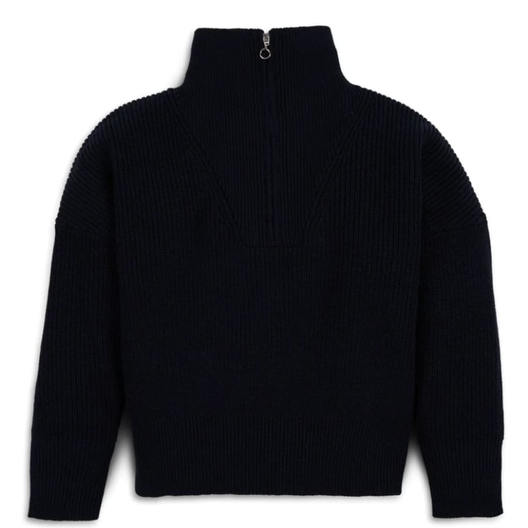 Halfen Strick Troyer für Damen, navy