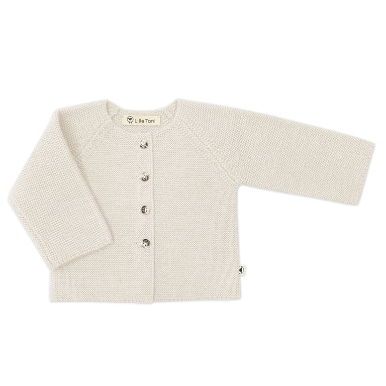 Lille Toni Cardigan Emil creme 1