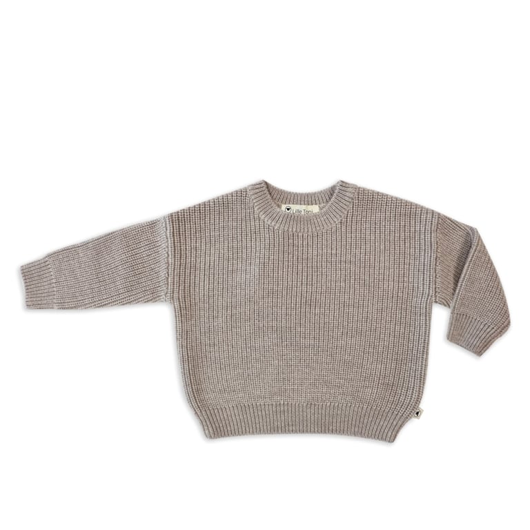 Lille Toni Pullover Paul, camel melange