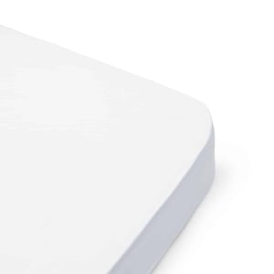 Oliver Furniture Formgenähtes Erwachsenen Spannbettlaken 90x200 cm, Simply White