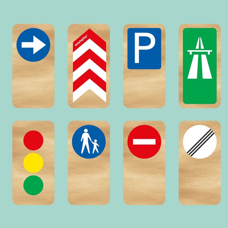 Waytoplay Road Blocks Verkehrsschilder 1