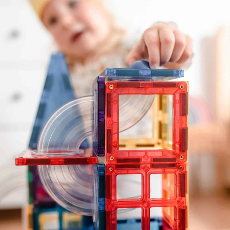 Connetix Kugelbahn Rainbow, 92-teilig 1