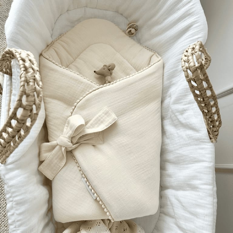 Cotton & Sweets Musselin Einschlagdecke