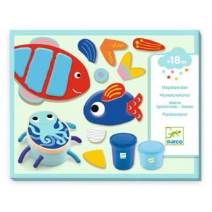 Djeco Kreativ-Set Knete Fische