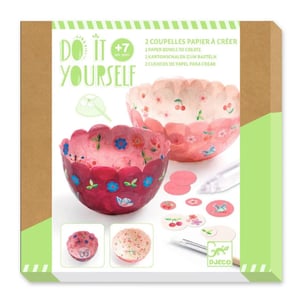 Djeco Kreativ-Set Schalen basteln, rosa