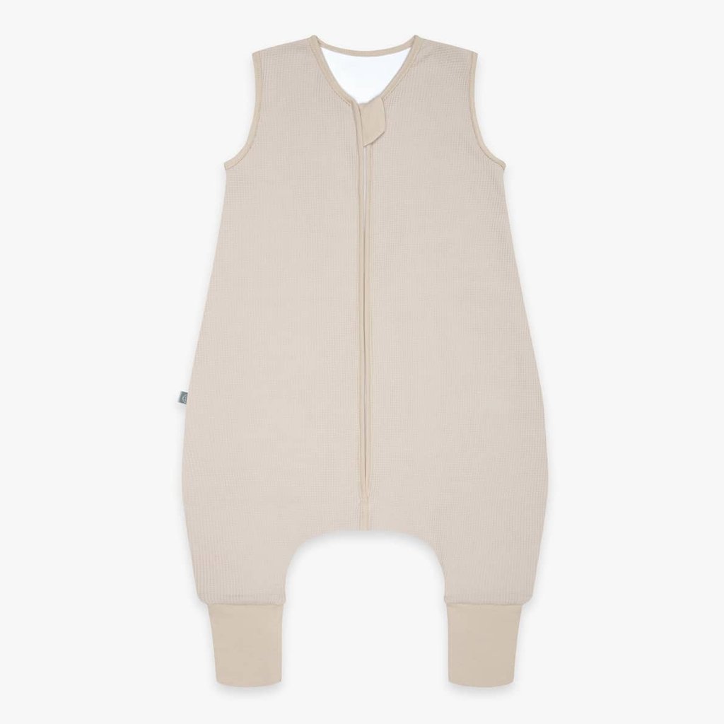 Emma & Noah Schlafsack mit Füßen Essential Beige (1.0 TOG)