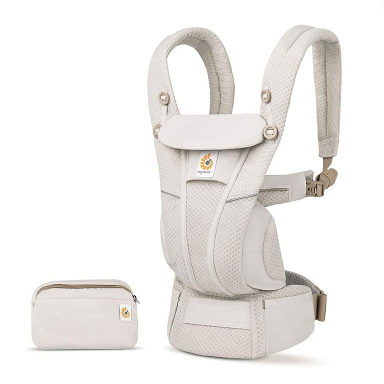 Ergobaby Omni Breeze-Babytrage Softflex Mesh Natural Beige