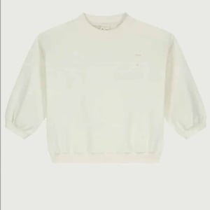 Gray Label Baby Sweater, Dropped Shoulder, cream