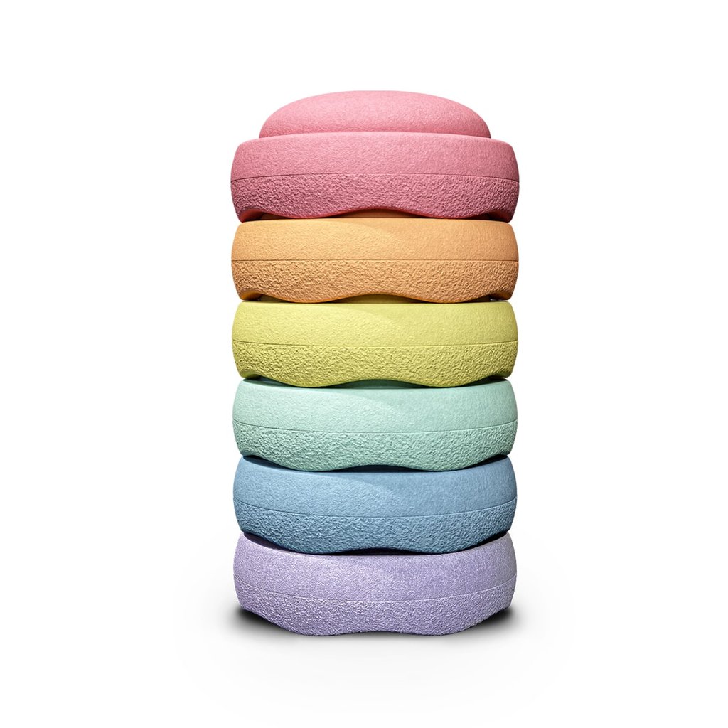 Stapelstein Original rainbow pastel Neu