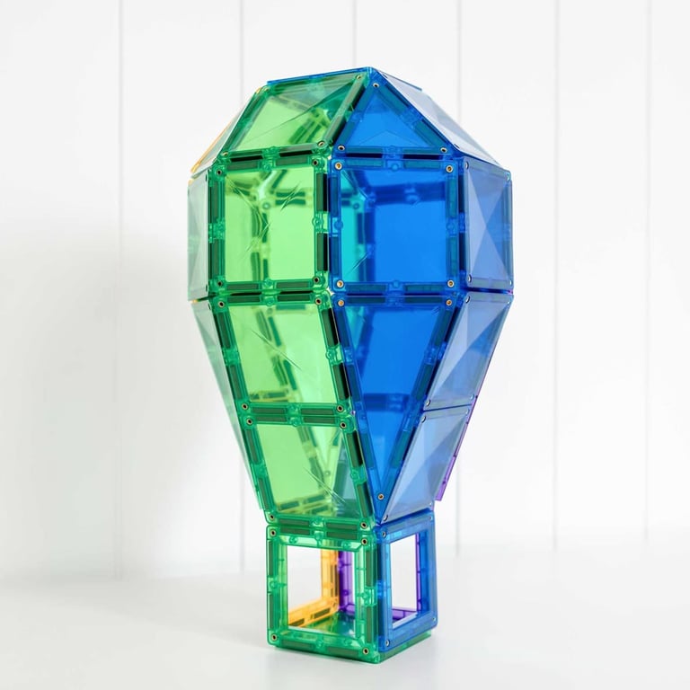 Connetix Magnet Bausteine Rainbow Creativ, 102-teilig 1