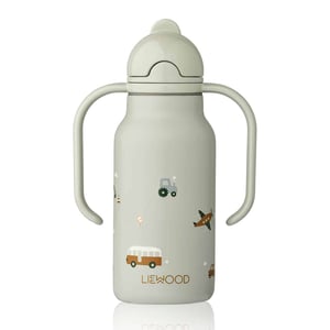 Liewood Wasserflasche Kimmie - 250 ml Vehicles dove blue