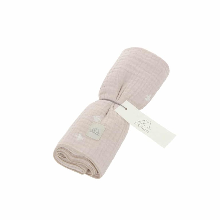 Nanami Swaddle Bird, 60 x 60 cm naturel