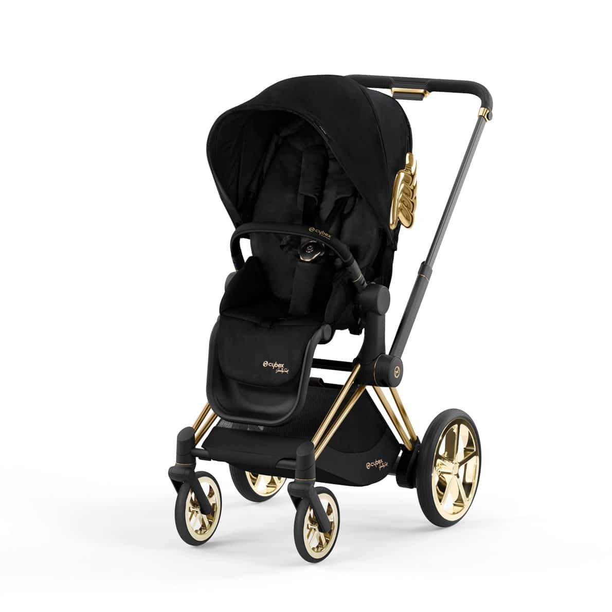 Cybex e-Priam Rahmen Design Collaborations, wings by Jeremy Scott