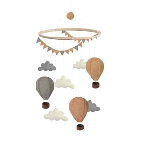 Gamcha Mobile Air Balloons/ Pennants, beige