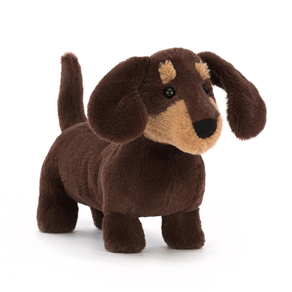 Jellycat Kuschelhund Otto Sausage, large 1
