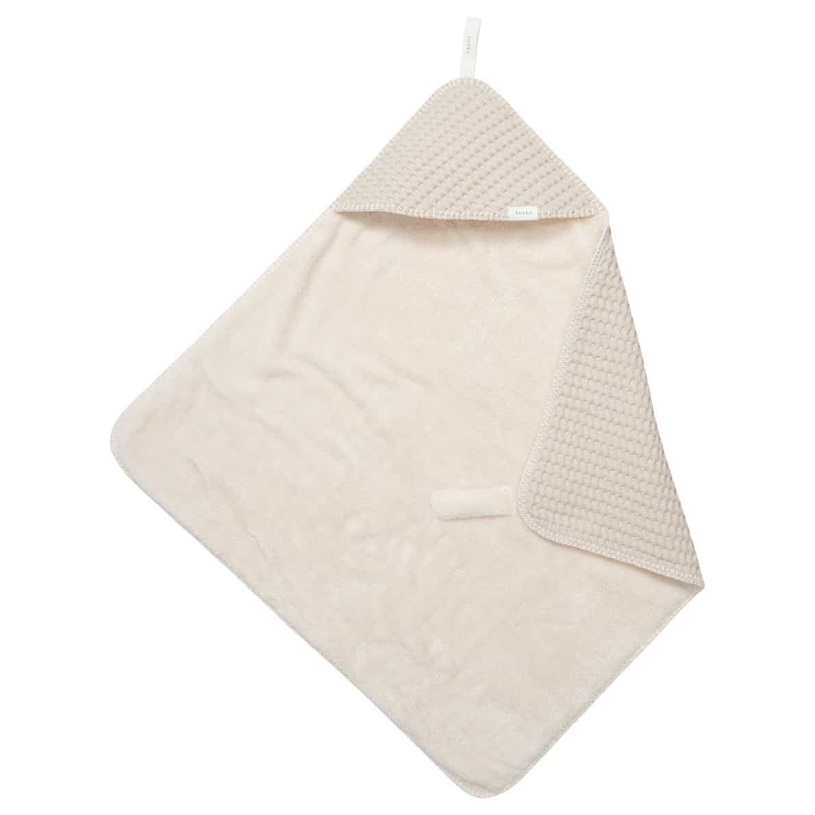 Koeka Wickeltuch Plüsch Oslo sand