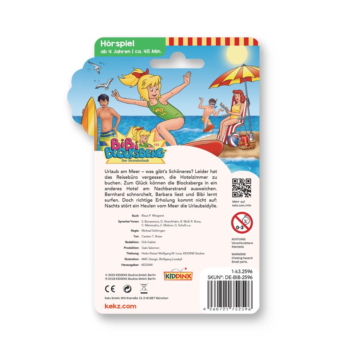 Kekz Audiochip Bibi Blocksberg Der Strandurlaub 2
