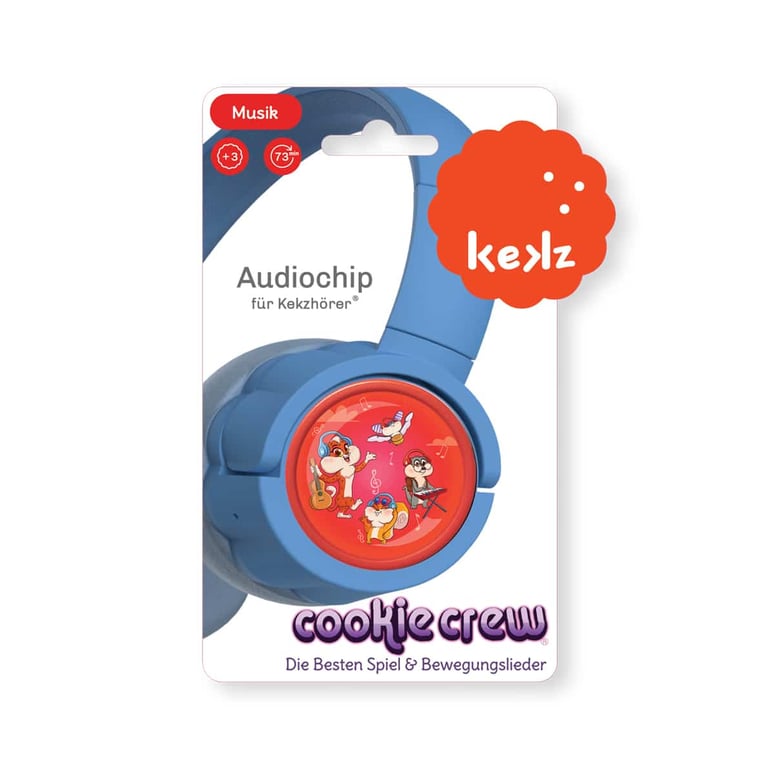 Kekz Audiochip Cookie Crew Die besten Spiel- und Bewegungslieder 1