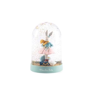 Moulin Roty Schneekugel Kaninchen